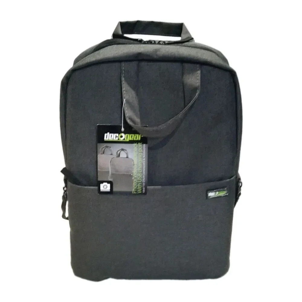 Deco Gear Multifunction Camera Gear /Drone Backpack with  USB Charging port  NWT